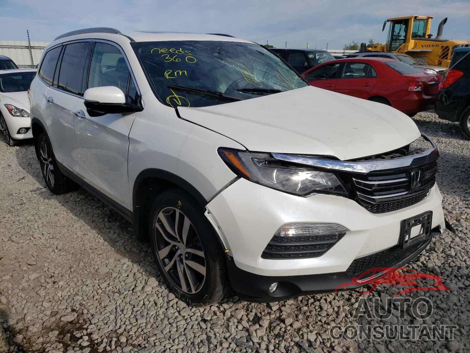 HONDA PILOT 2017 - 5FNYF6H90HB030006
