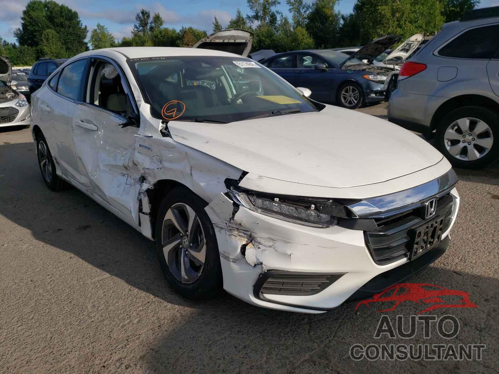 HONDA INSIGHT 2019 - 19XZE4F50KE013134