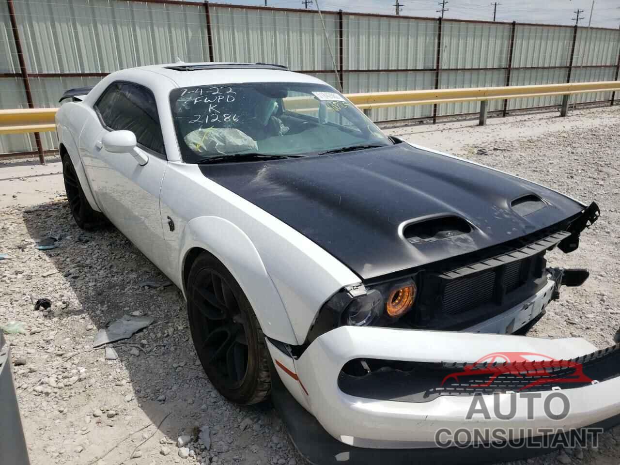DODGE CHALLENGER 2019 - 2C3CDZL92KH606256