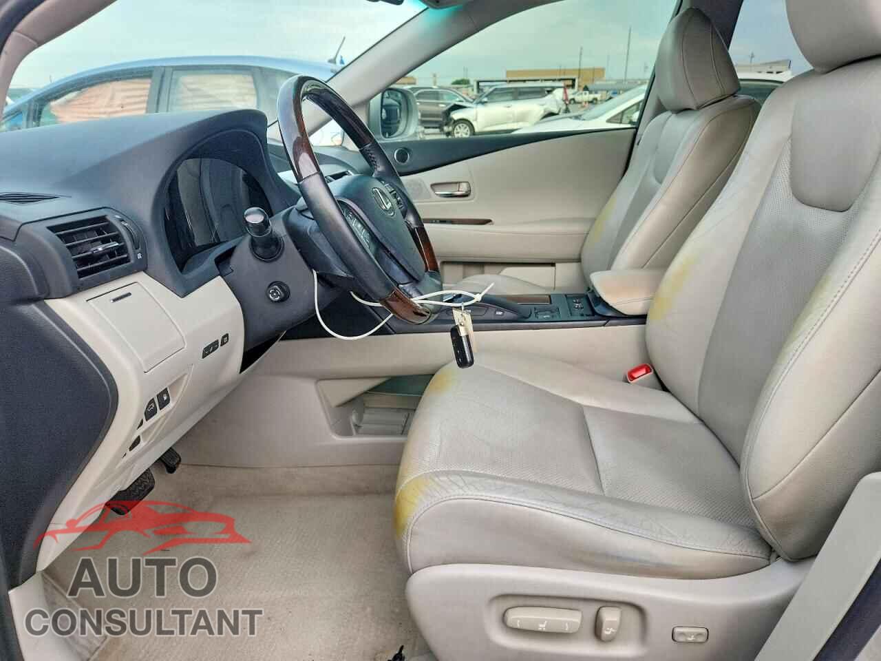 LEXUS RX350 2012 - 2T2ZK1BA8CC073135