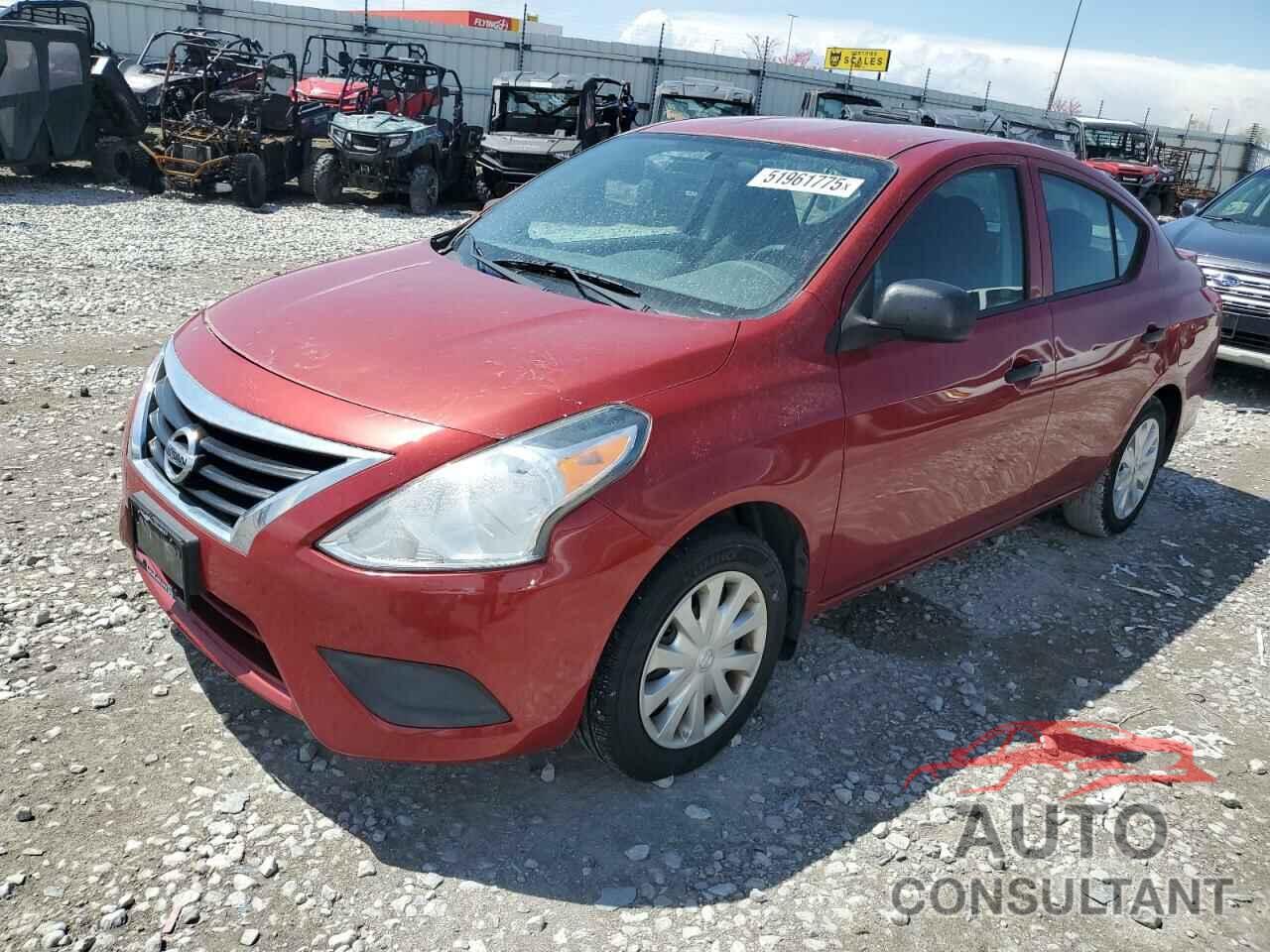 NISSAN VERSA 2015 - 3N1CN7AP3FL927026