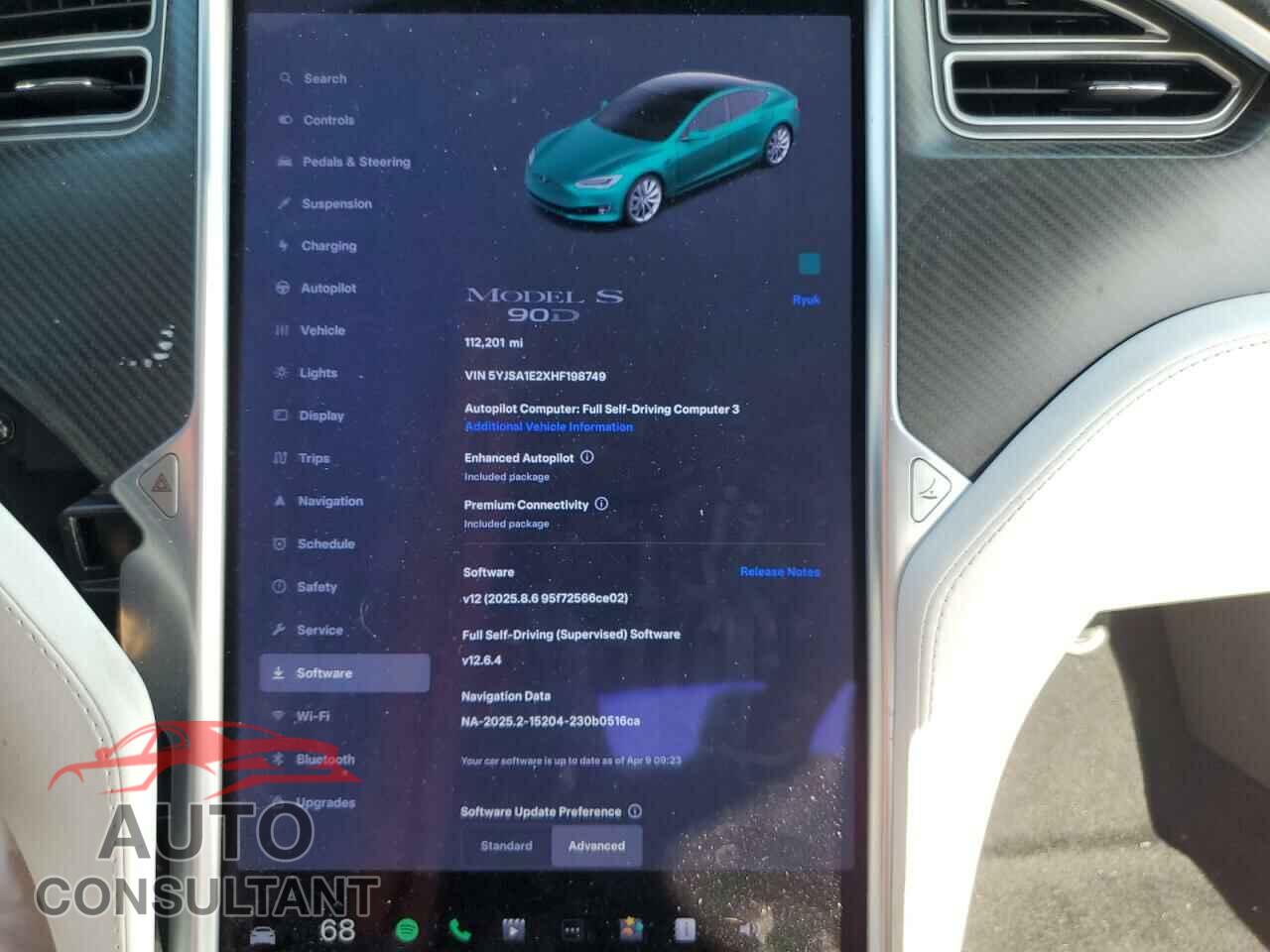 TESLA MODEL S 2017 - 5YJSA1E2XHF198749
