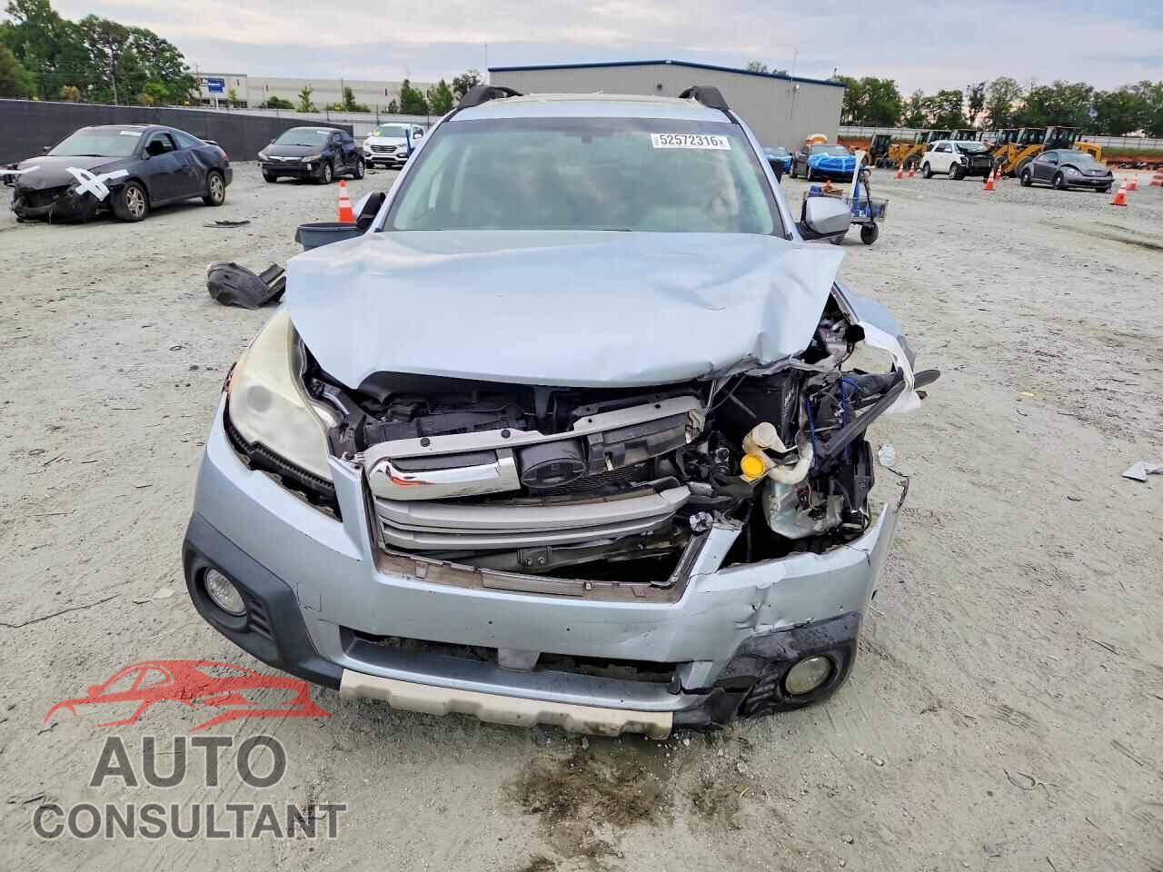 SUBARU OUTBACK 2013 - 4S4BRDPC9D2318758