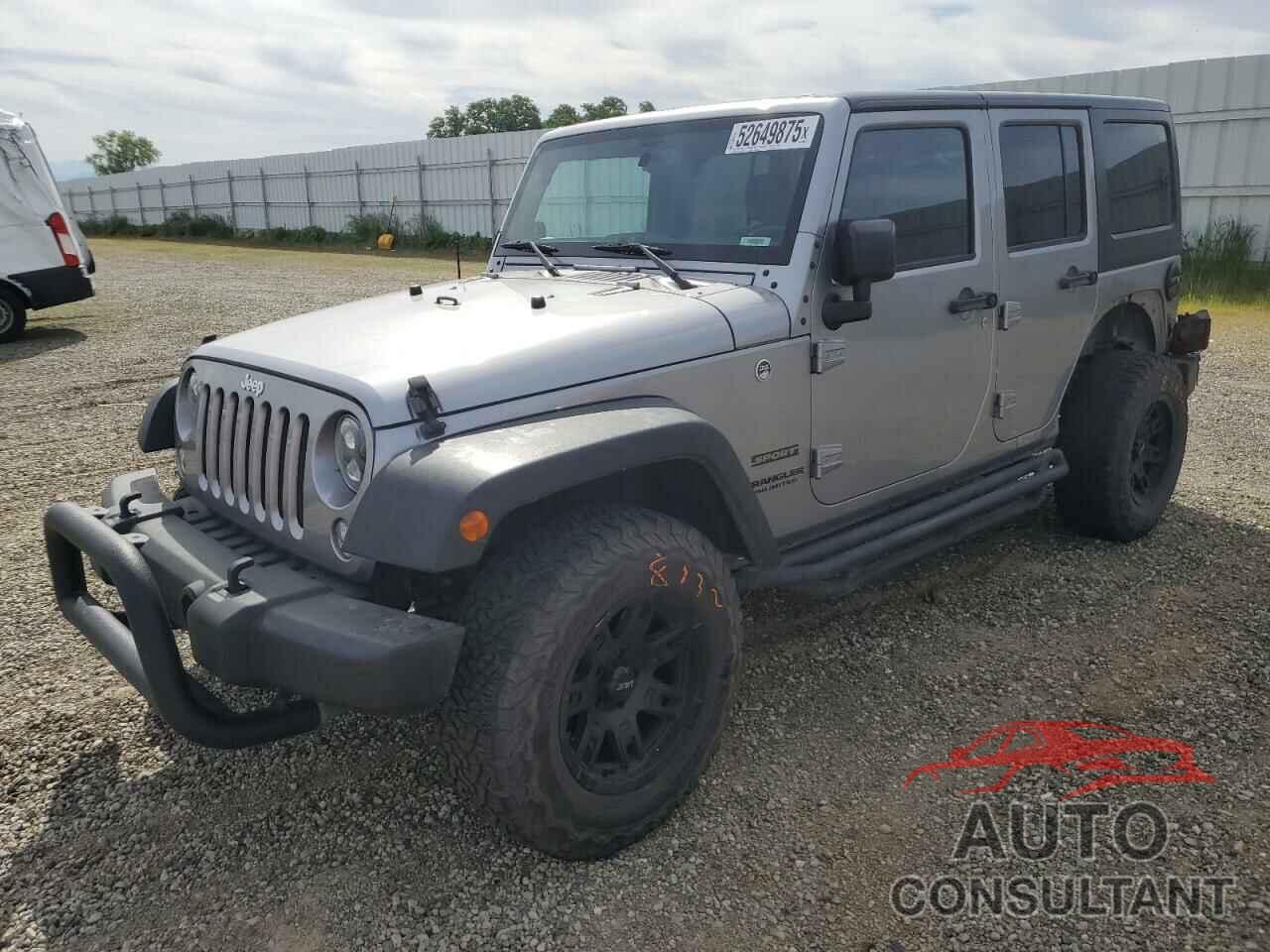 JEEP WRANGLER 2017 - 1C4BJWDG2HL692871