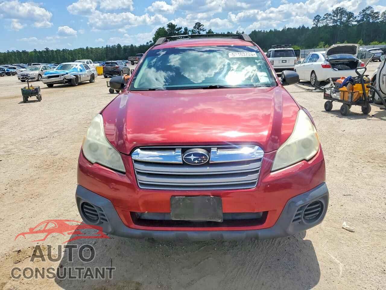 SUBARU OUTBACK 2013 - 4S4BRCAC8D3240082