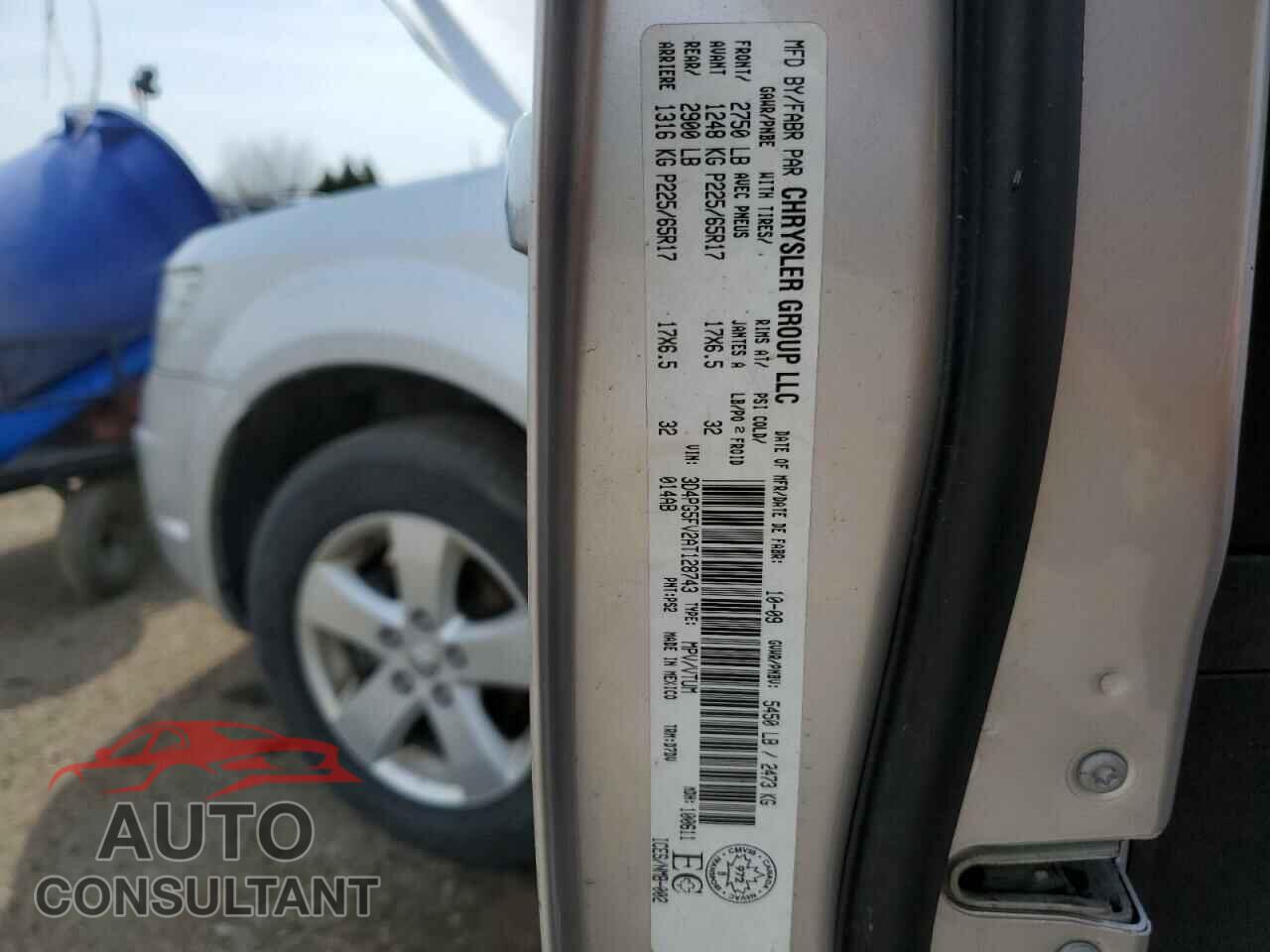 DODGE JOURNEY 2010 - 3D4PG5FV2AT128743