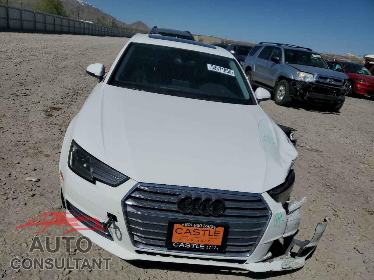 AUDI A4 2017 - WAUGNAF40HN057360