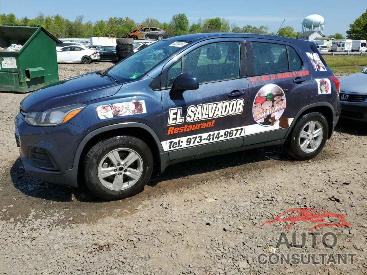 CHEVROLET TRAX 2018 - 3GNCJNSB1JL411229