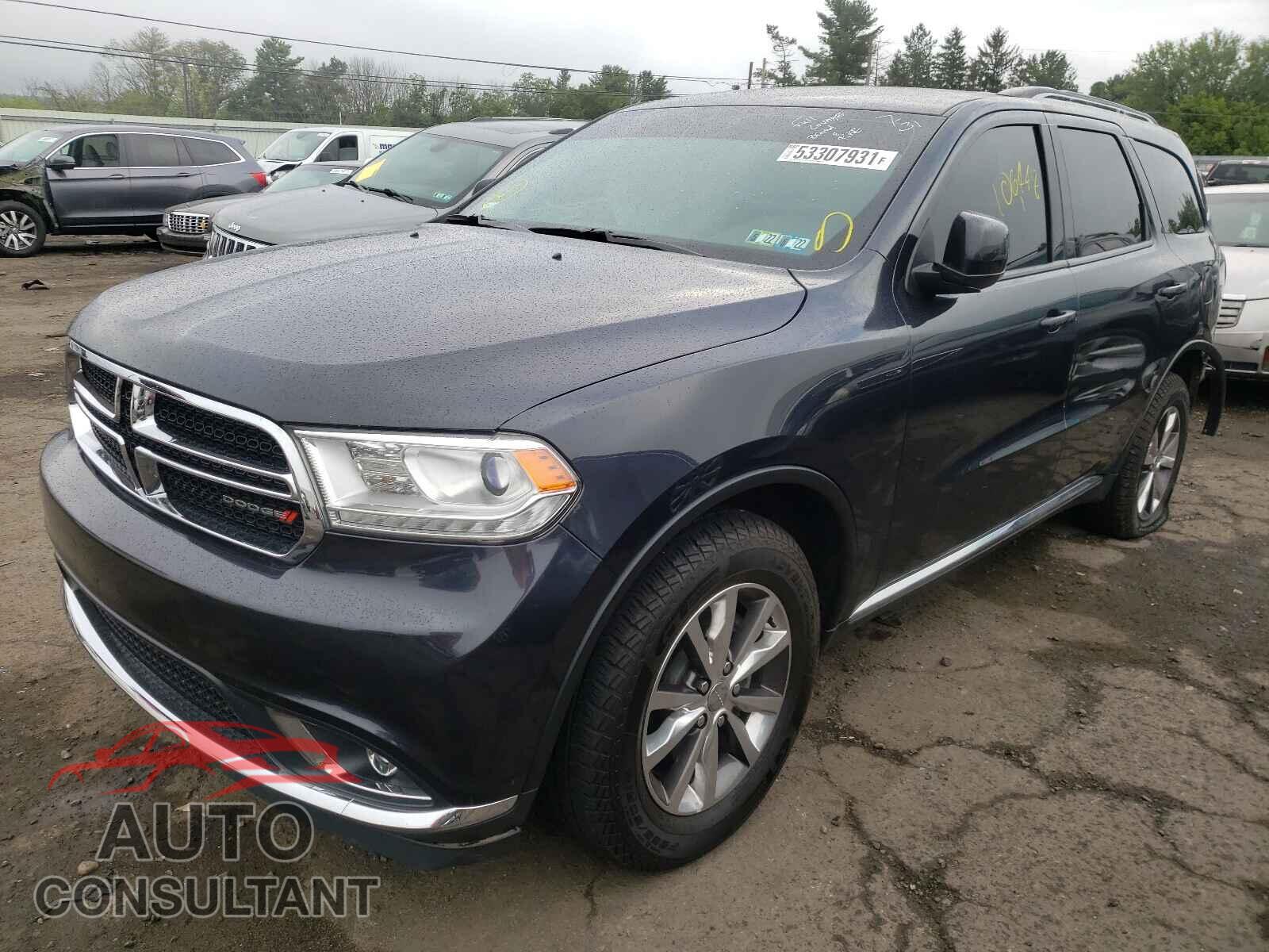 DODGE DURANGO 2016 - 1C4RDJDG7GC331210