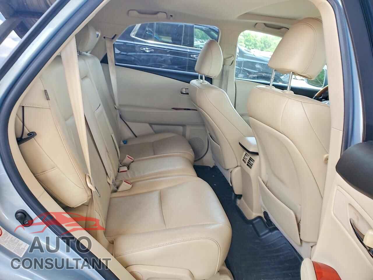 LEXUS RX350 2011 - 2T2BK1BA8BC086533