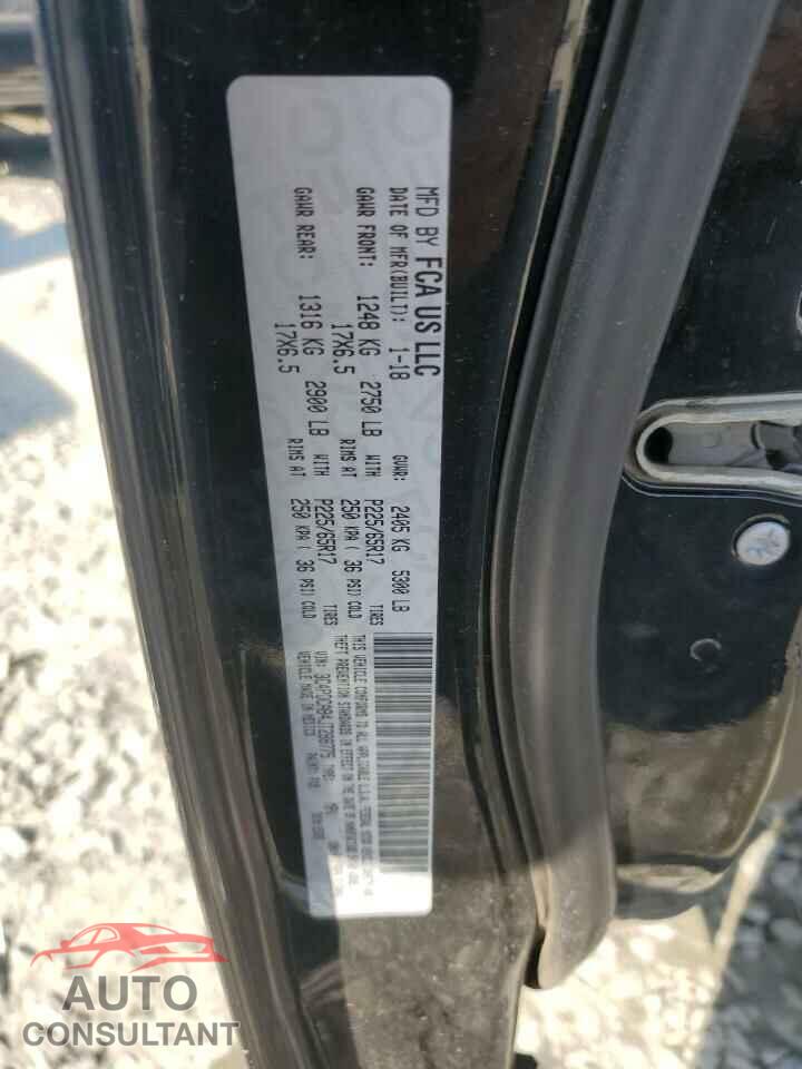 DODGE JOURNEY 2018 - 3C4PDCAB4JT288775