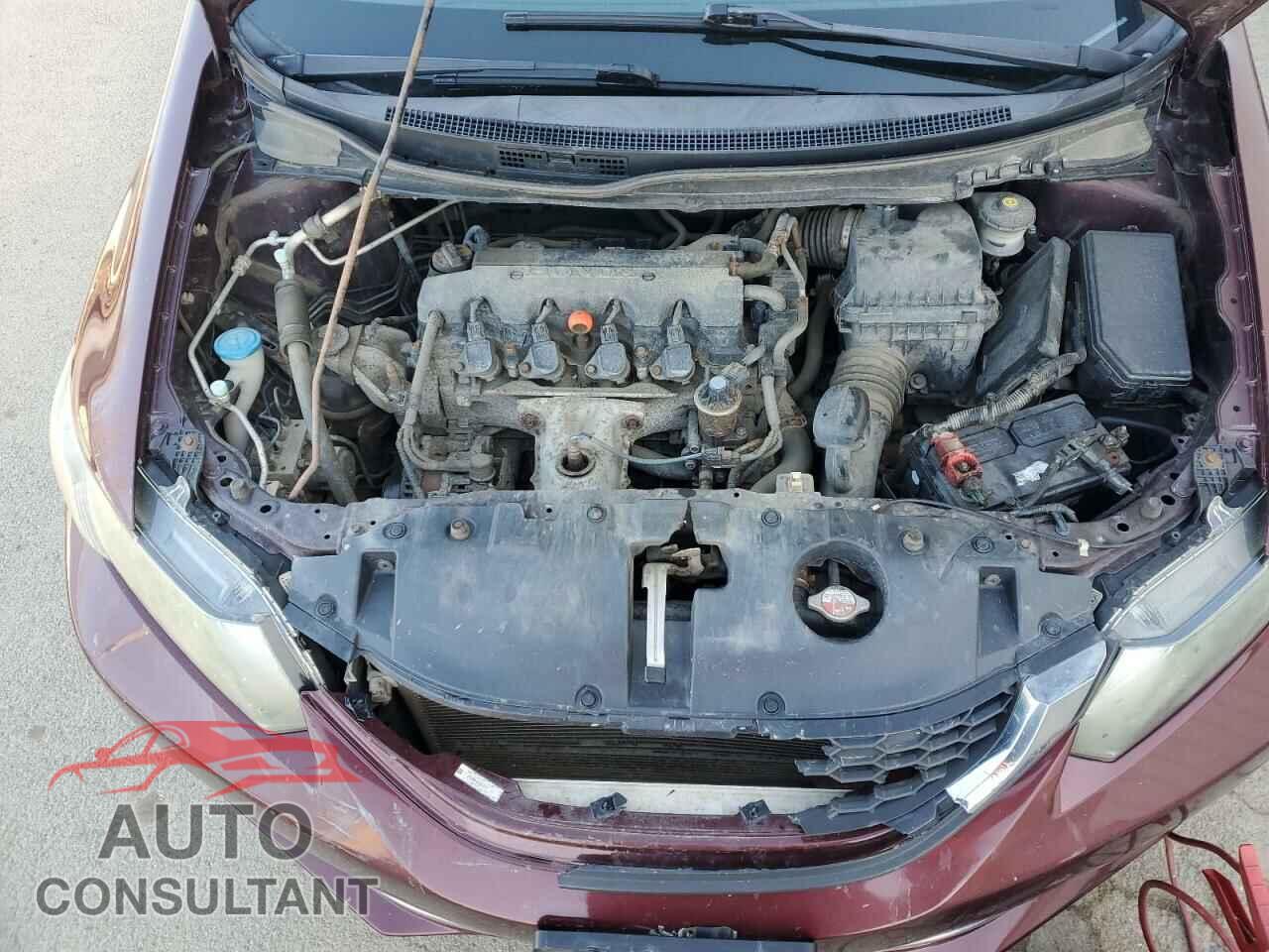 HONDA CIVIC 2013 - 2HGFB2F40DH042777