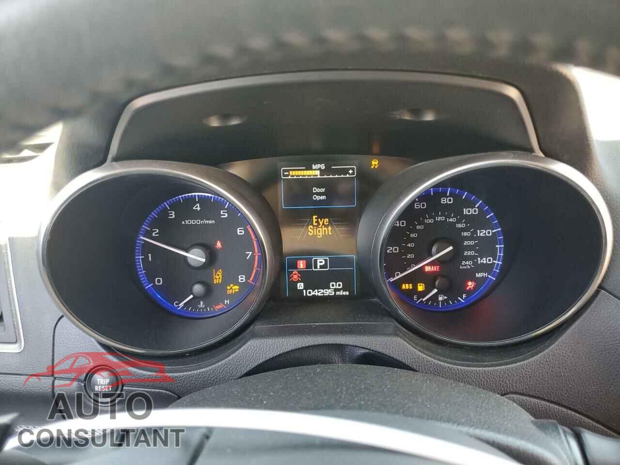 SUBARU OUTBACK 2017 - 4S4BSAHC6H3392561