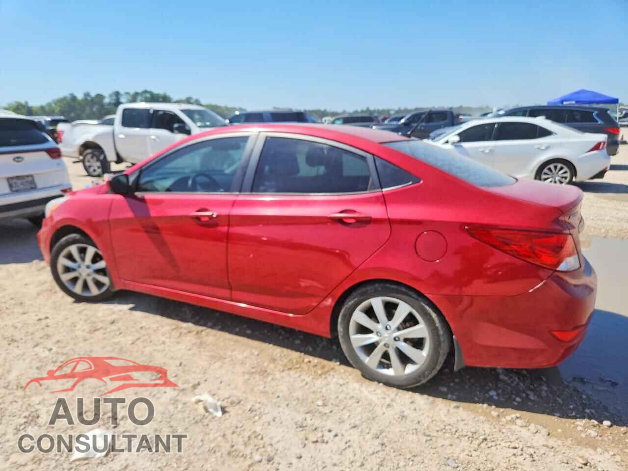 HYUNDAI ACCENT 2014 - KMHCU4AE7EU728879