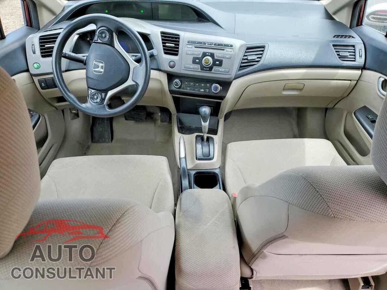 HONDA CIVIC 2012 - 19XFB2F55CE060709