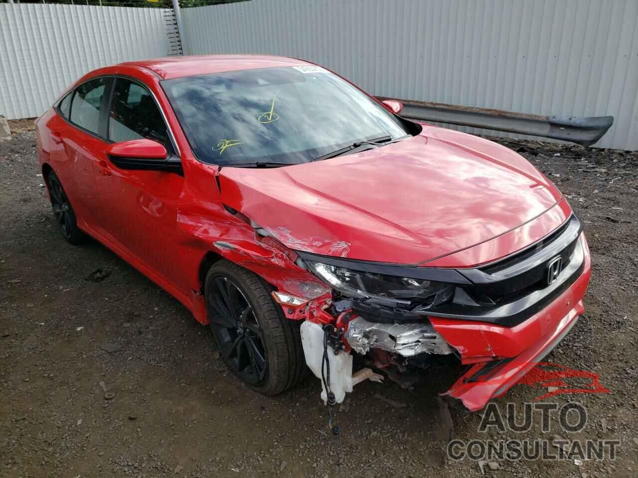 HONDA CIVIC 2019 - 2HGFC2F85KH554984