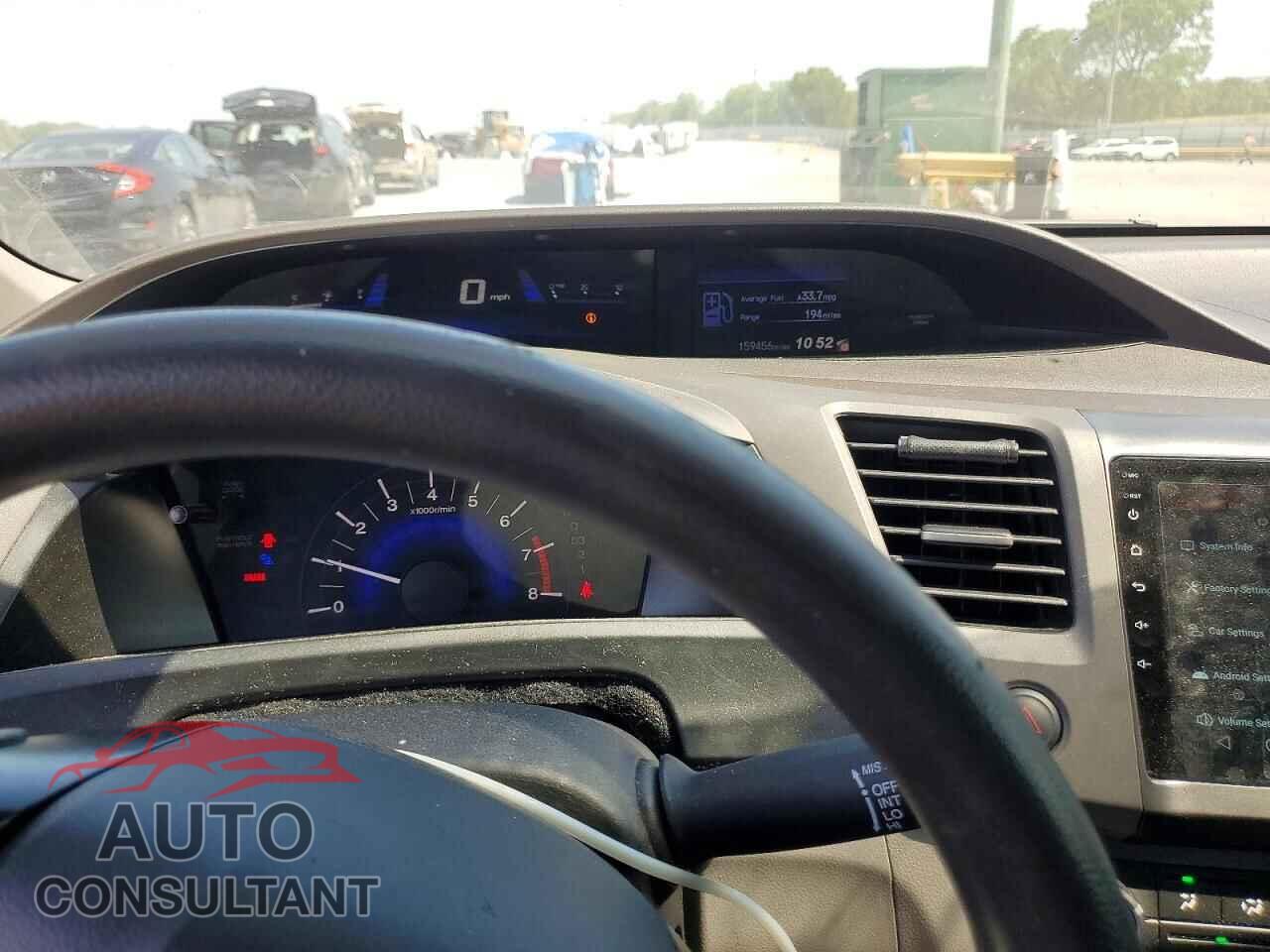 HONDA CIVIC 2012 - 19XFB2F52CE094185
