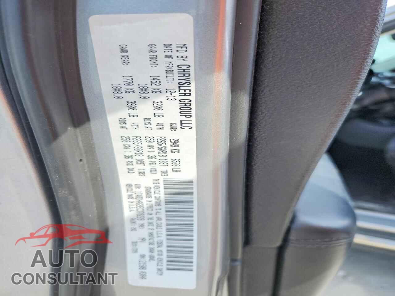 DODGE DURANGO 2014 - 1C4RDHAG9EC370228