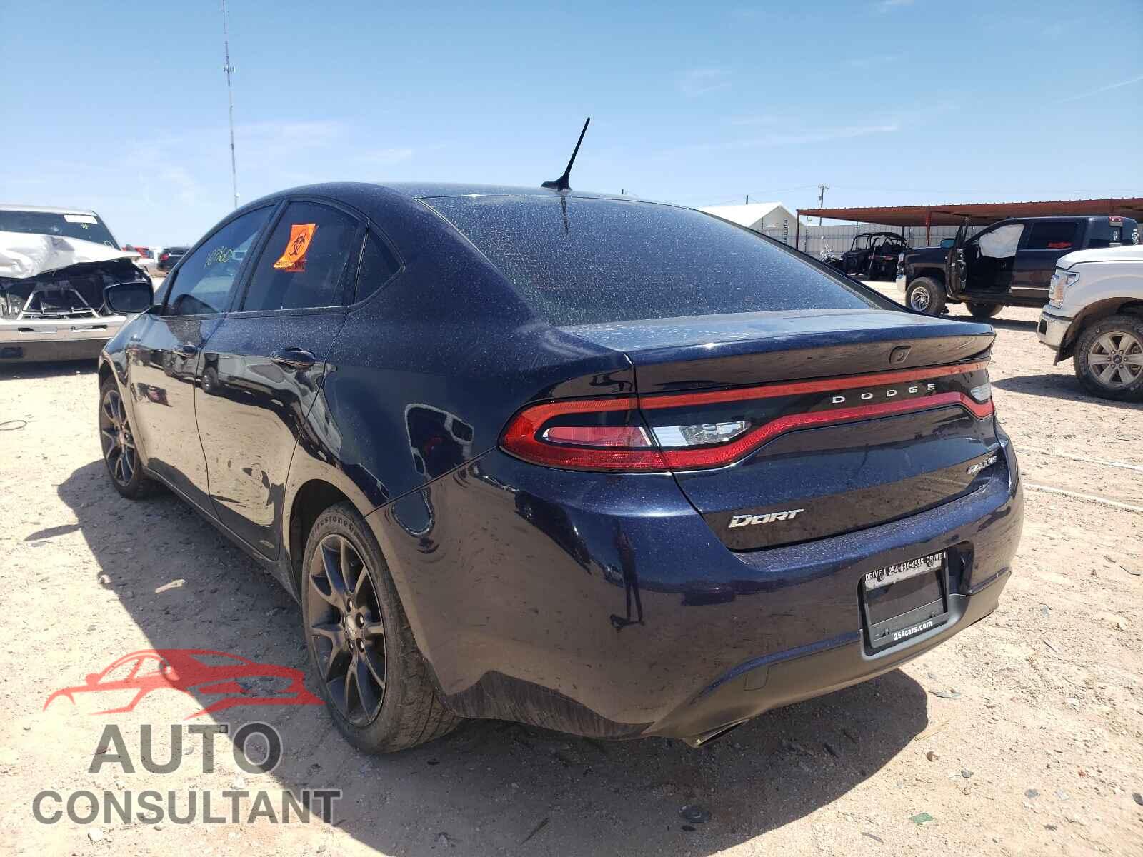 DODGE DART 2016 - 1C3CDFBB0GD644656