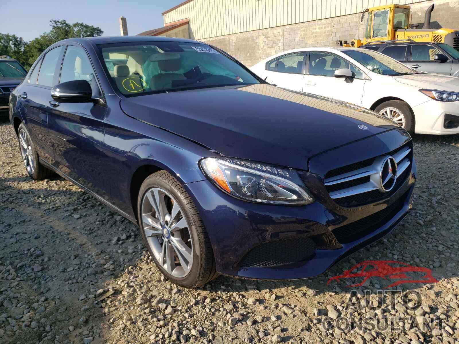MERCEDES-BENZ C-CLASS 2017 - 55SWF4KB8HU191614