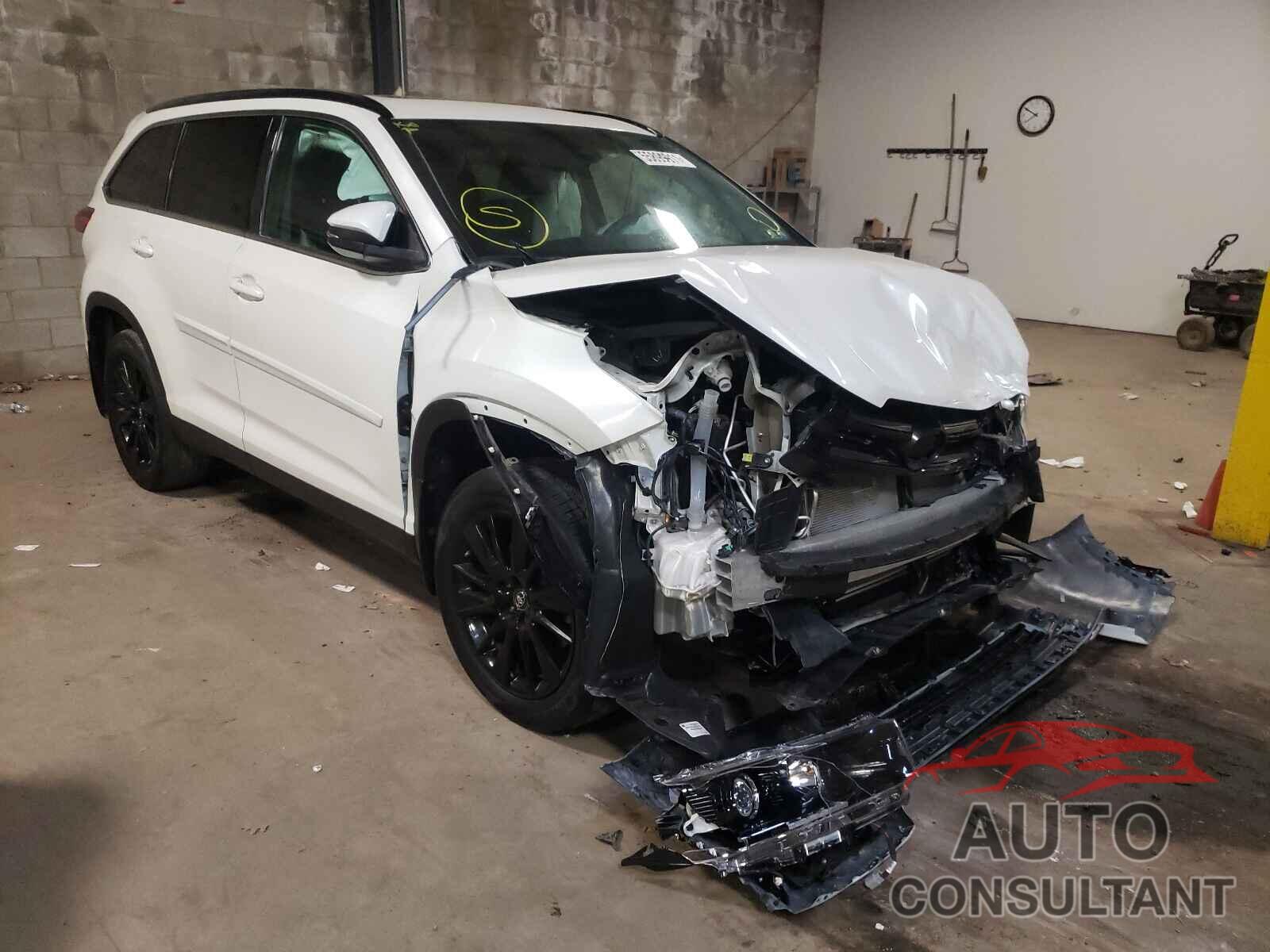 TOYOTA HIGHLANDER 2019 - 5TDJZRFHXKS591336