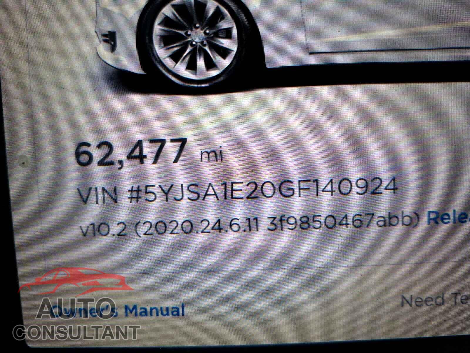 TESLA MODEL S 2016 - 5YJSA1E20GF140924