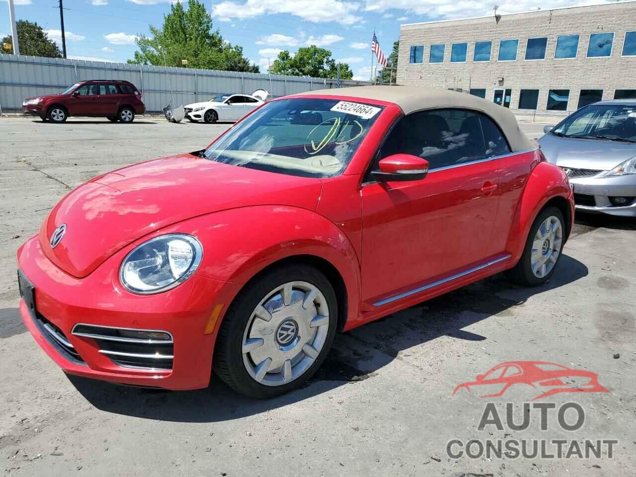 VOLKSWAGEN BEETLE 2017 - 3VW517AT2HM813141