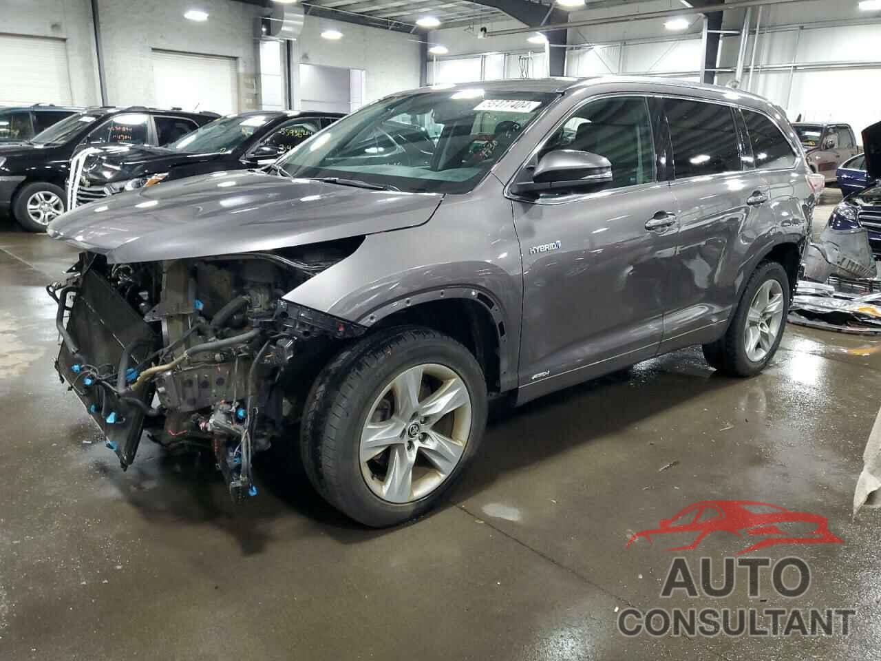 TOYOTA HIGHLANDER 2016 - 5TDDCRFH5GS018091