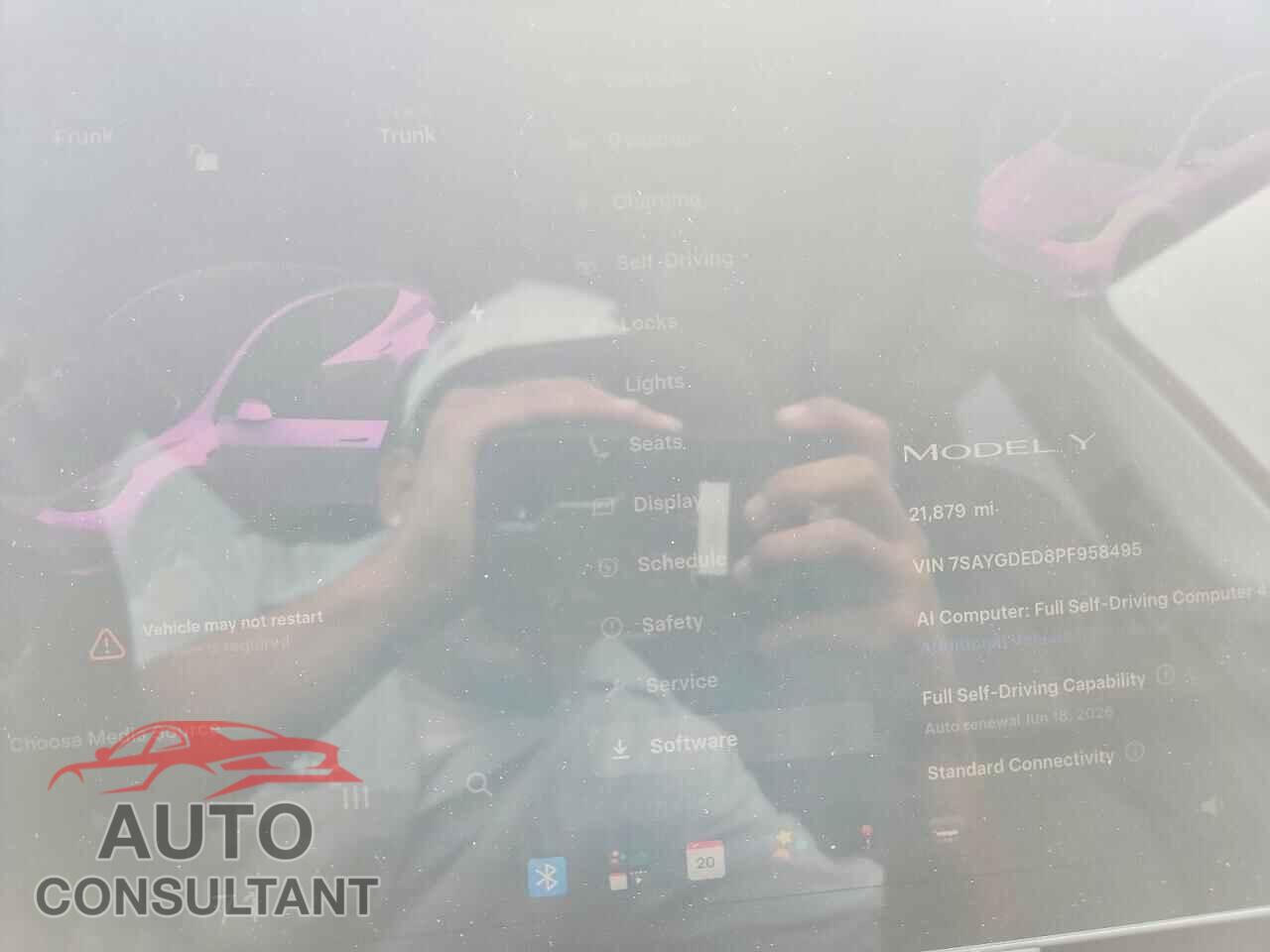 TESLA MODEL Y 2023 - 7SAYGDED8PF958495
