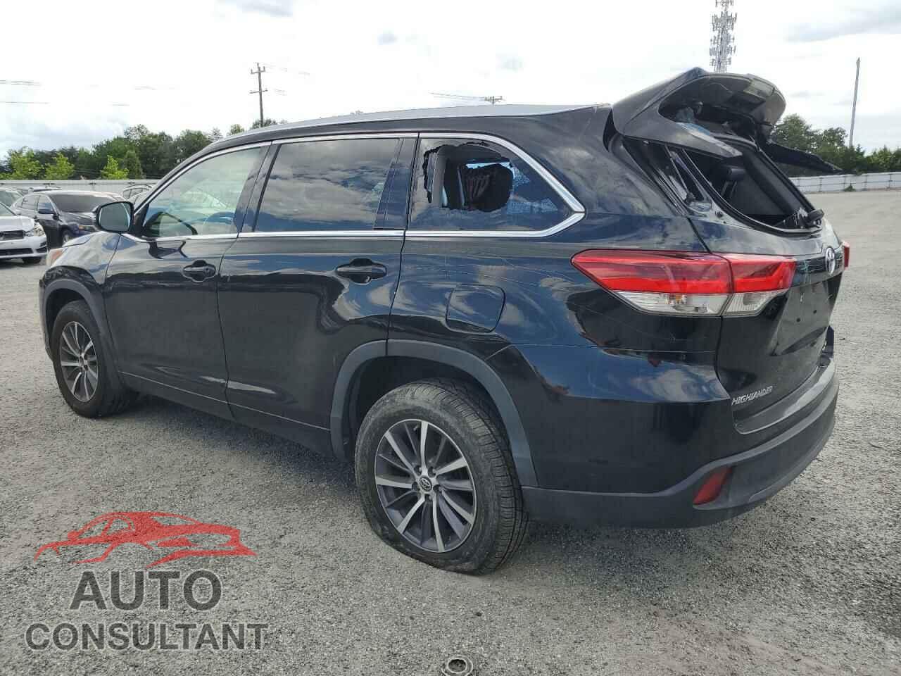 TOYOTA HIGHLANDER 2017 - 5TDJZRFH7HS455187