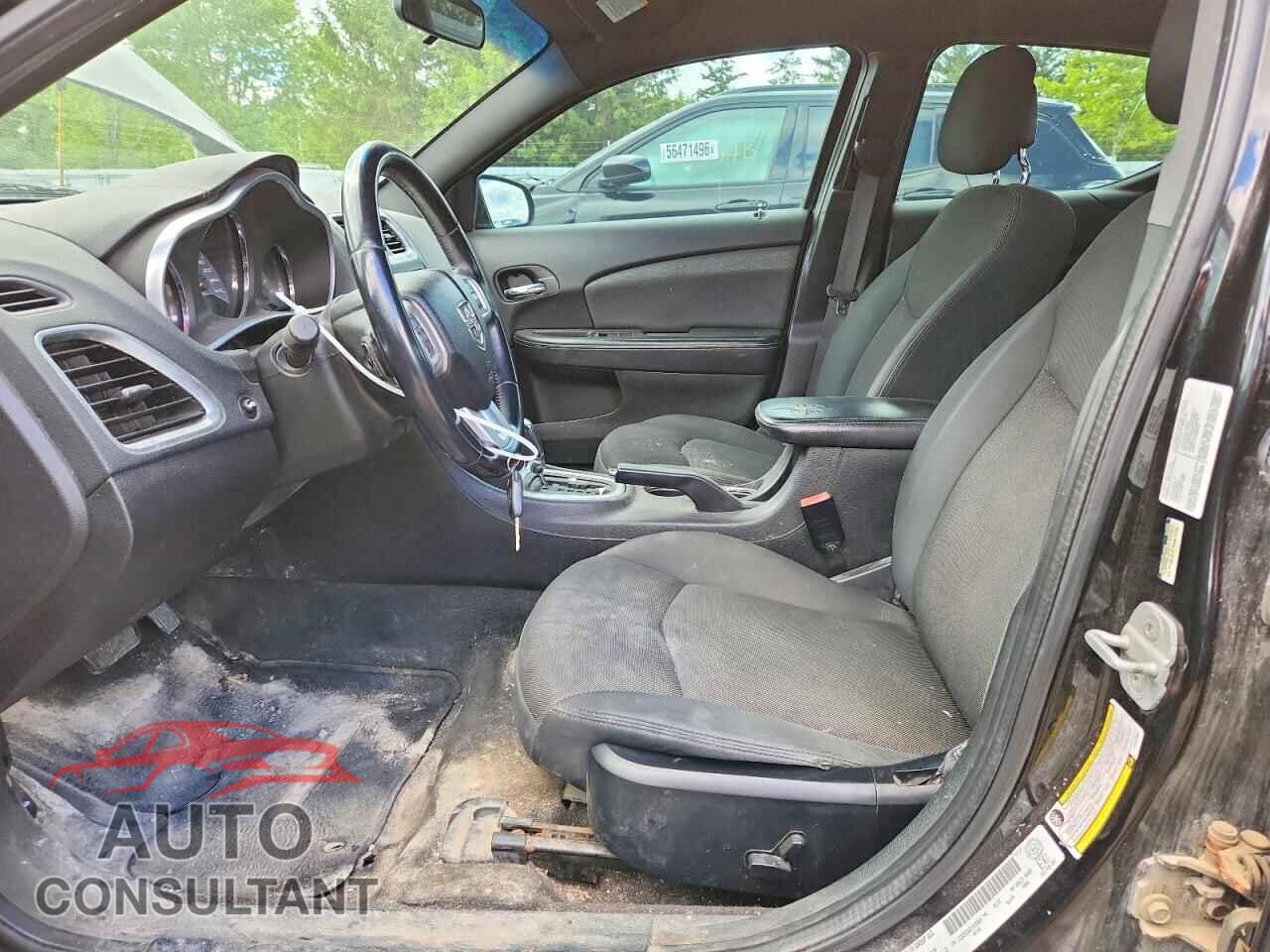 DODGE AVENGER 2012 - 1C3CDZCB2CN125869