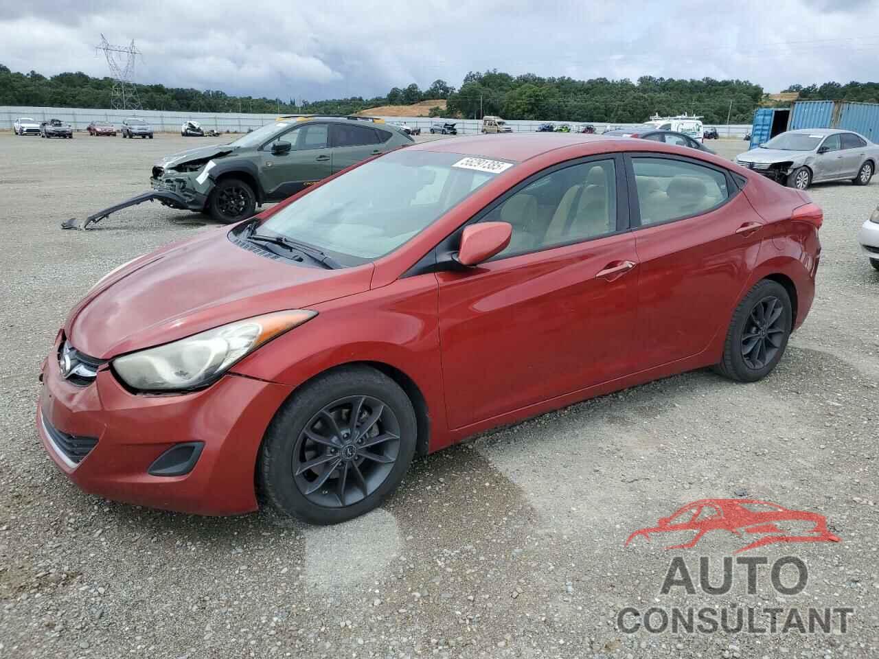 HYUNDAI ELANTRA 2011 - KMHDH4AE5BU087316