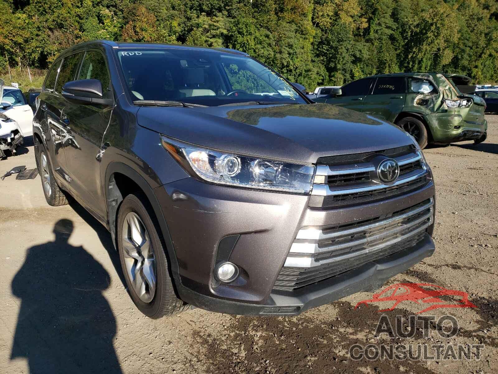TOYOTA HIGHLANDER 2017 - 5TDDZRFH3HS451425