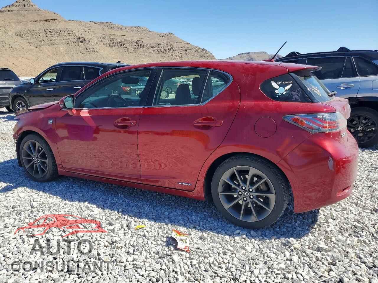 LEXUS CT 200 2013 - JTHKD5BH0D2152673