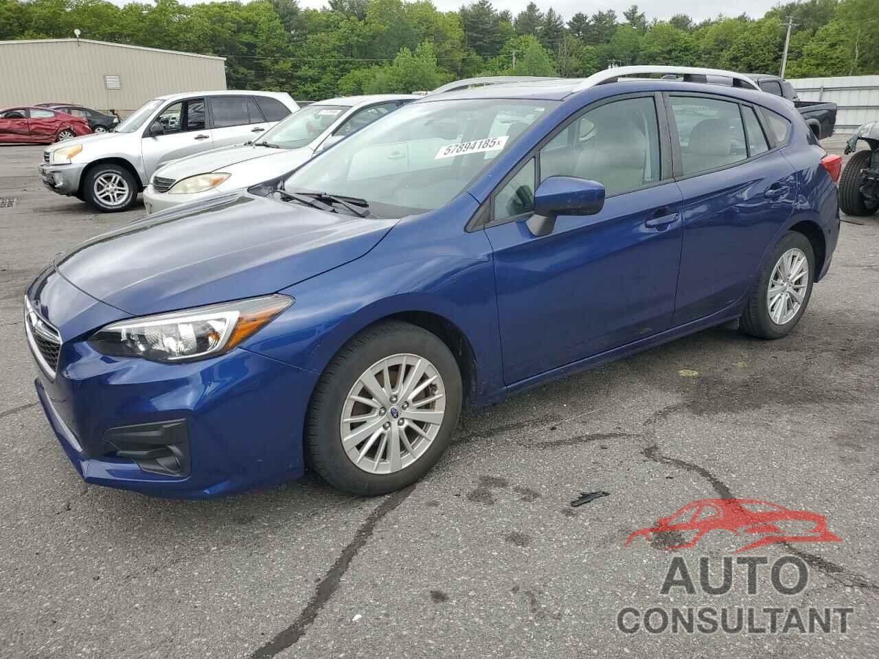 SUBARU IMPREZA 2018 - 4S3GTAD66J3722745