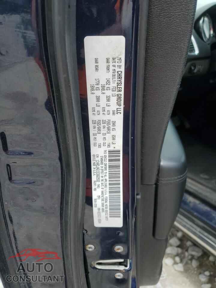 DODGE DURANGO 2013 - 1C4RDJAG1DC662932