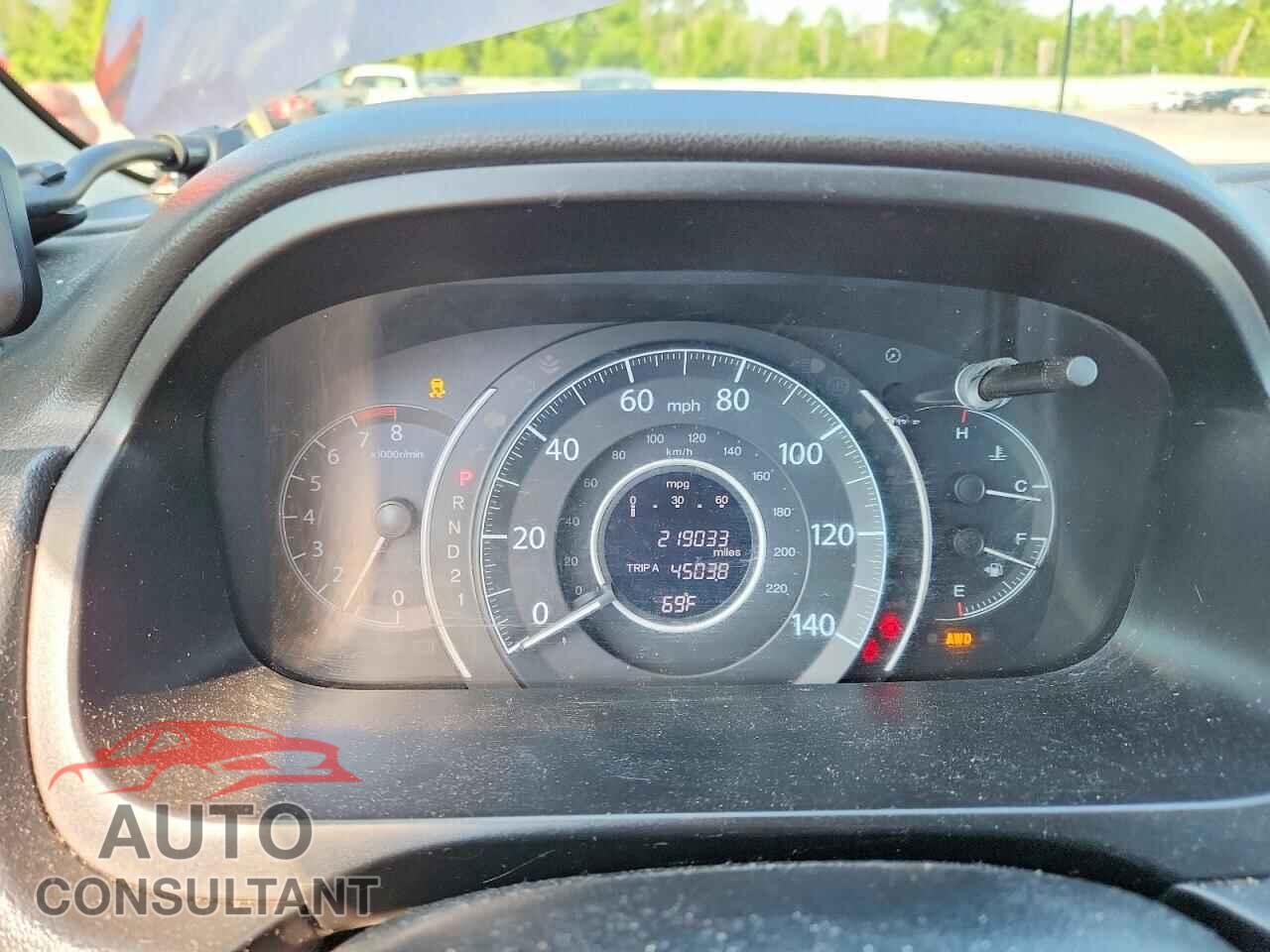 HONDA CRV 2013 - 2HKRM4H78DH678122
