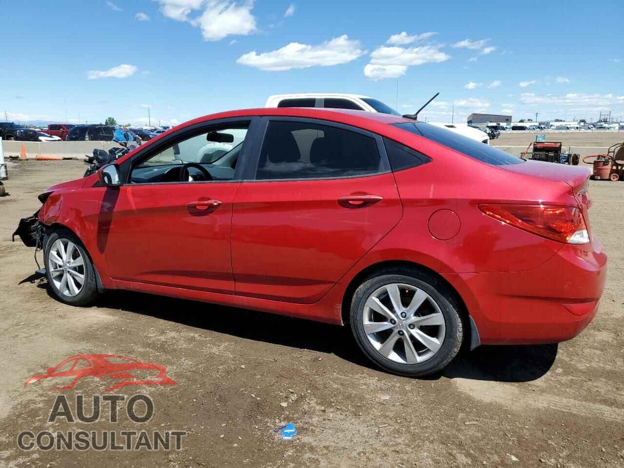 HYUNDAI ACCENT 2012 - KMHCU4AE4CU184807