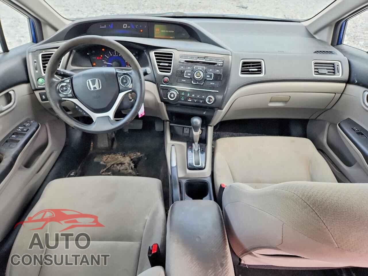 HONDA CIVIC 2013 - 19XFB2F50DE052230