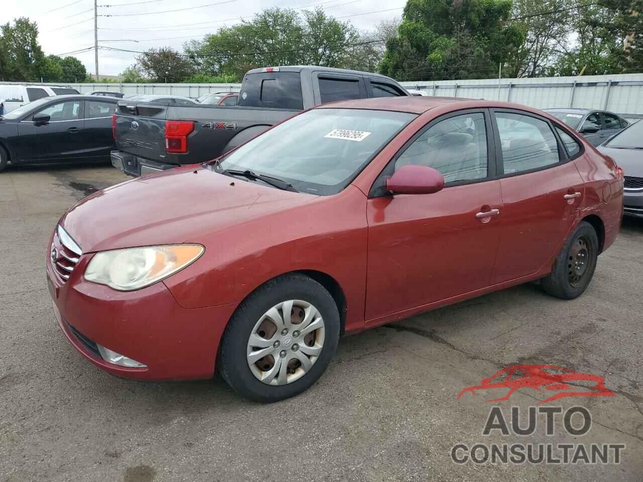 HYUNDAI ELANTRA 2010 - KMHDU4AD0AU123933