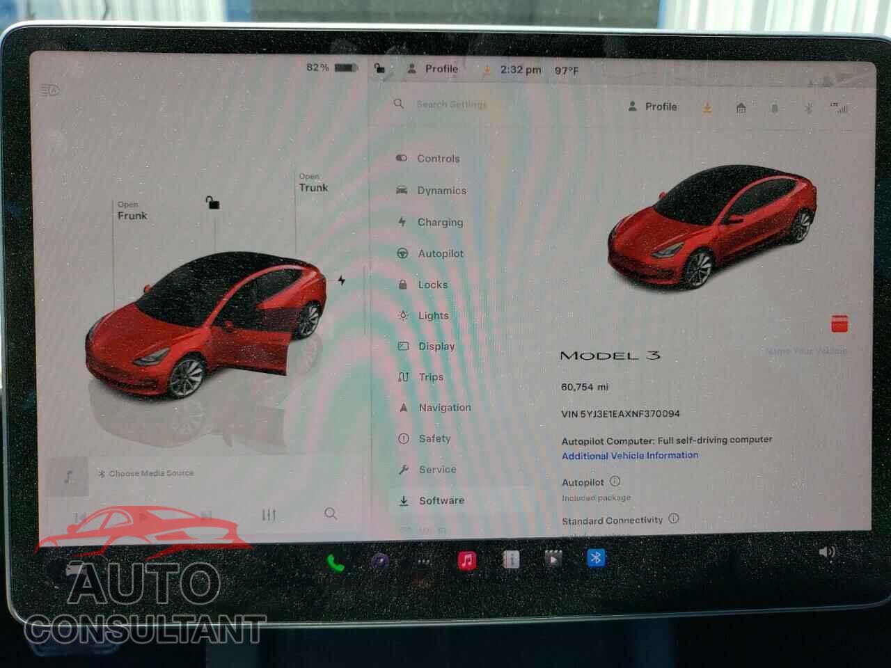 TESLA MODEL 3 2022 - 5YJ3E1EAXNF370094