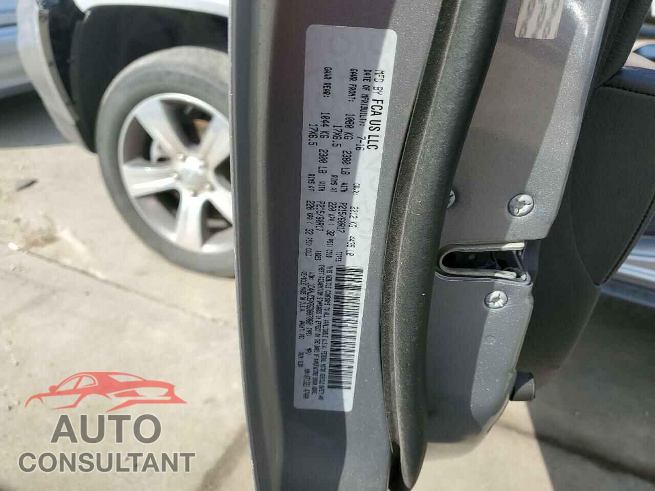 JEEP COMPASS 2016 - 1C4NJCEA7GD807060