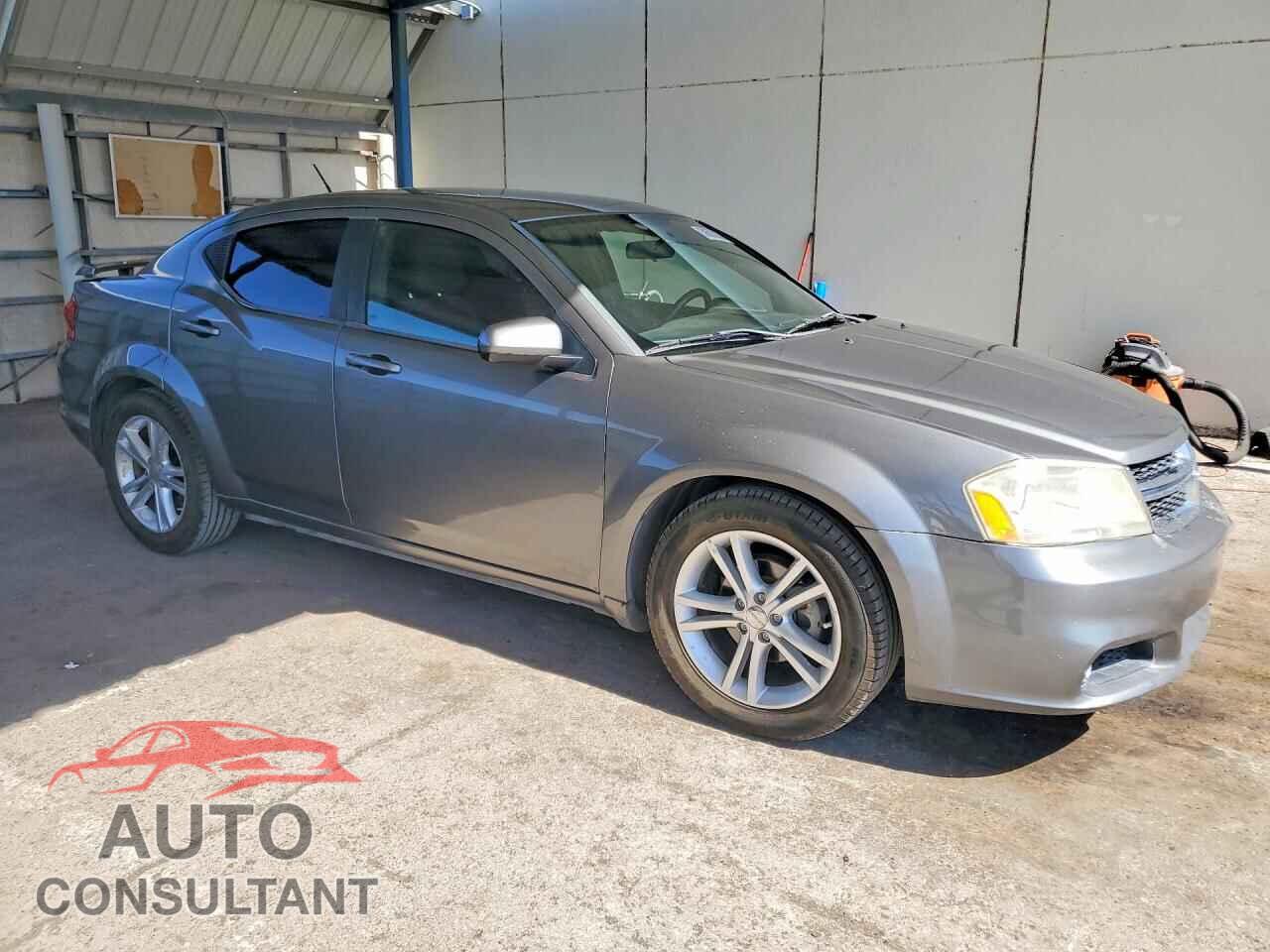 DODGE AVENGER 2012 - 1C3CDZEG2CN121202