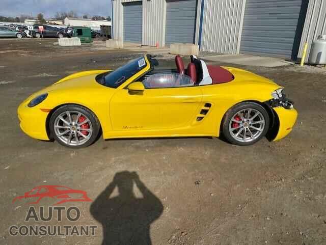 PORSCHE BOXSTER 2019 - WP0CB2A89KS228562