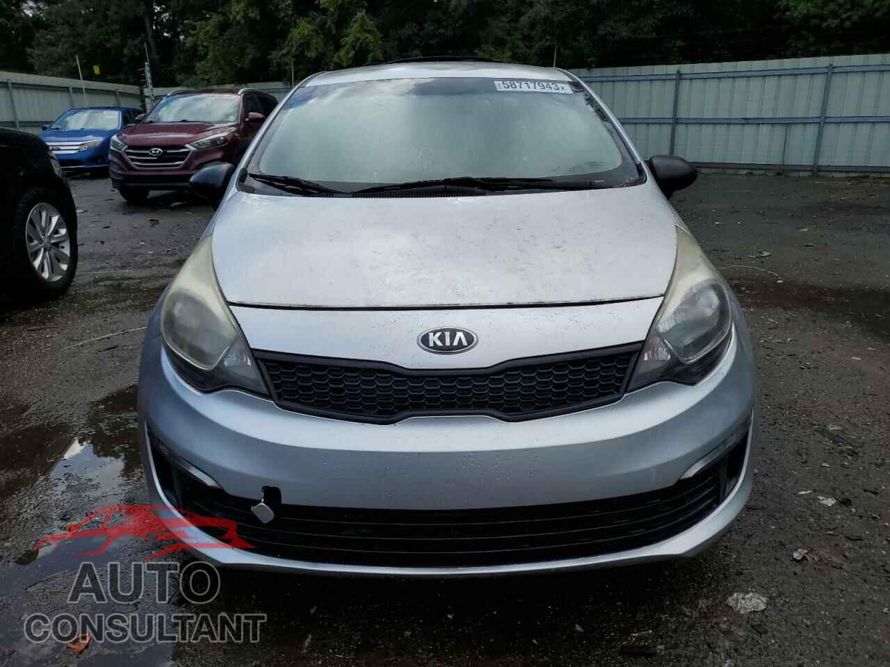 KIA RIO 2016 - KNADM4A35G6663395
