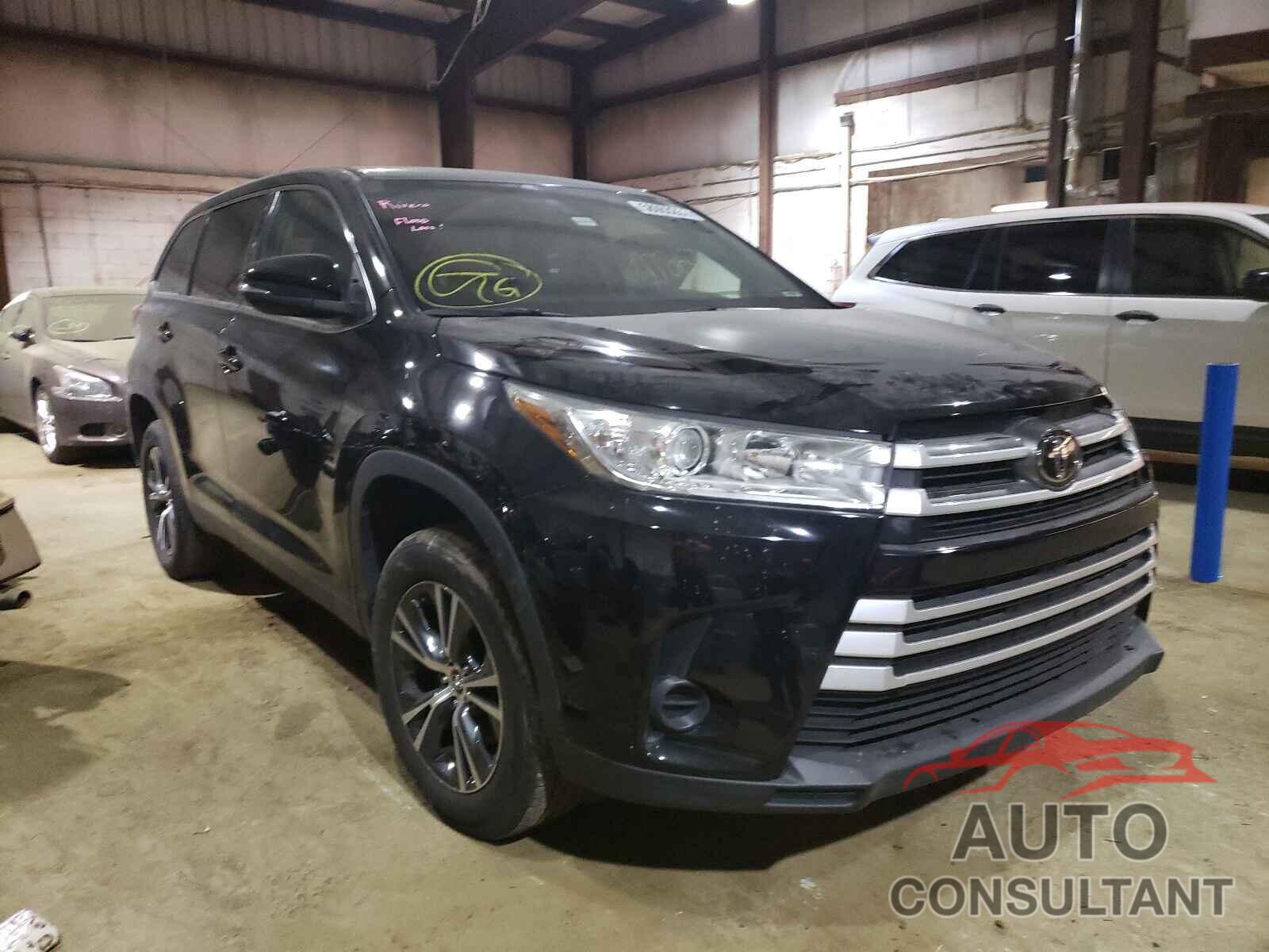 TOYOTA HIGHLANDER 2019 - 5TDZARFH7KS053302