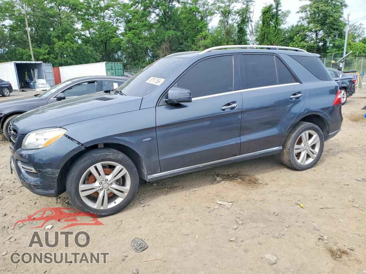 MERCEDES-BENZ M-CLASS 2012 - 4JGDA2EBXCA025650