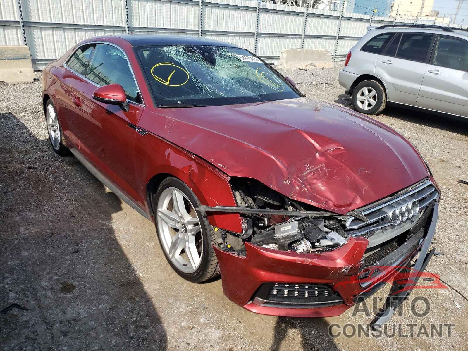 AUDI A5 2018 - WAUTNAF52JA011100