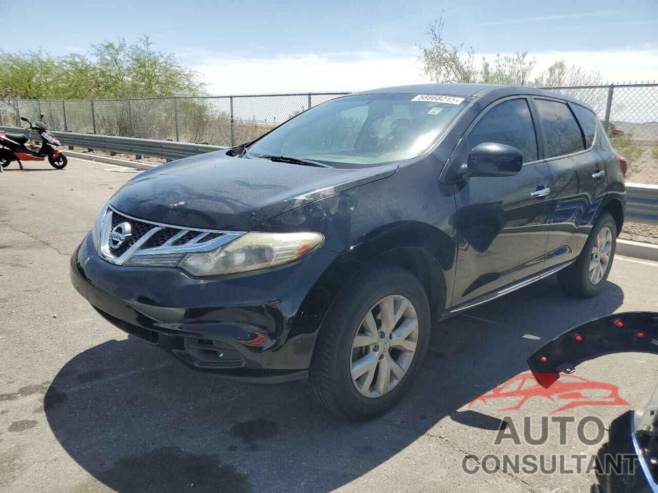 NISSAN MURANO 2013 - JN8AZ1MU0DW211347