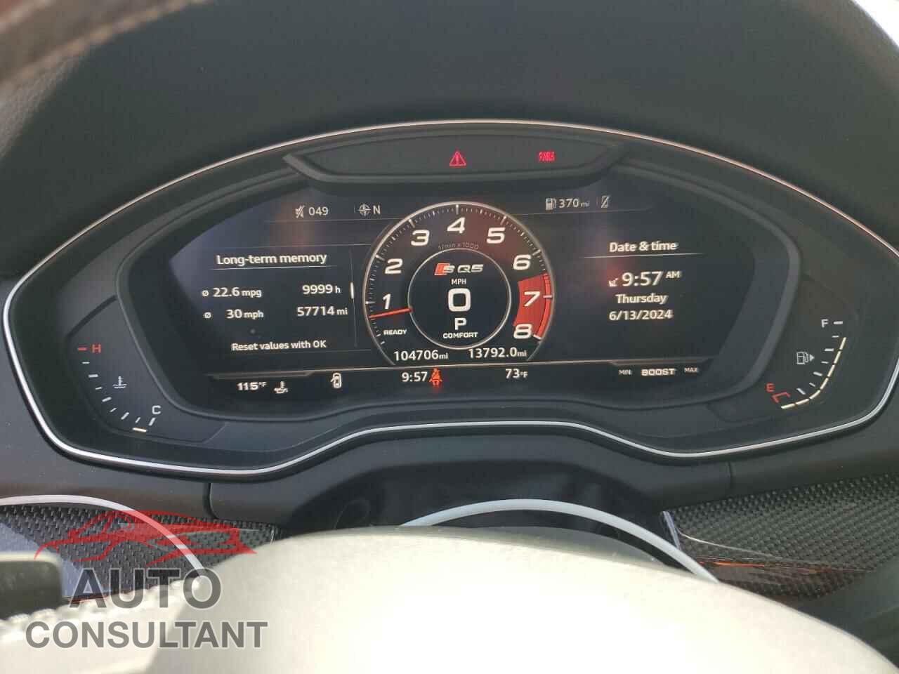 AUDI SQ5 2018 - WA1A4AFY0J2025024